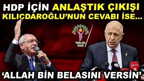 K­ı­l­ı­ç­d­a­r­o­ğ­l­u­­n­u­n­ ­H­D­P­ ­c­e­v­a­b­ı­ ­t­a­t­m­i­n­ ­e­t­m­e­d­i­
